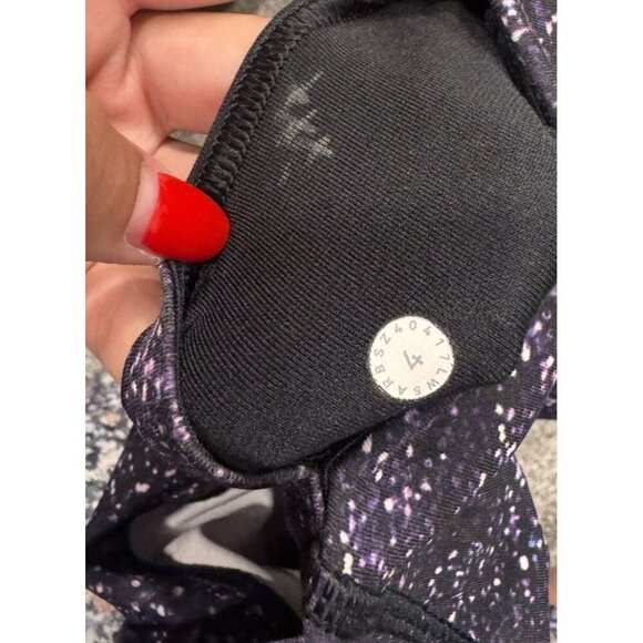 Lululemon Train Times 7/8 Pant 25" Crystalline Multi Sz 4 EUC - Picture 5 of 6